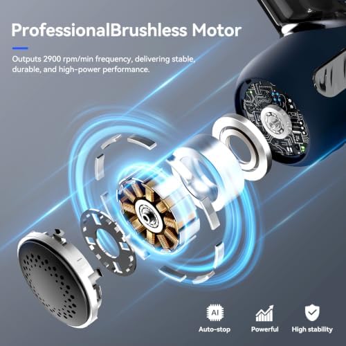 Massage Gun with Heat Therapy, Deep Tissue Mini Muscle Massager