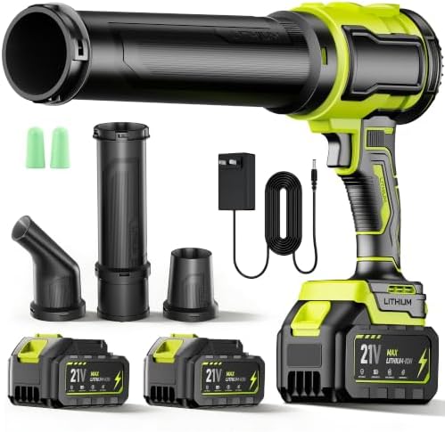 Cordless Leaf Blower, Lightweight Handheld Blowers for Lawn Care
