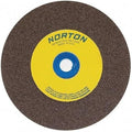 8" Type 1 Aluminum Oxide Straight Grinding Wheel, 1" Arbor, 3/4" Thick, 100 Grit, 3600 Max. RPM