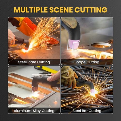 SSIMDER Plasma Cutter 50A Pilot Arc, IGBT PSI/MPA, Auto Repair