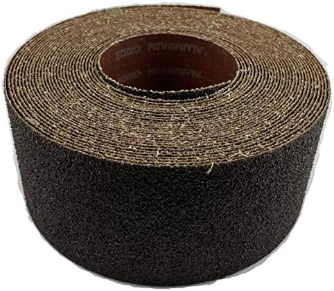 Sungold Abrasives 30524 Aluminum Oxide 40 Grit Rolls for Drum Sanders, 3" Wide by 38'