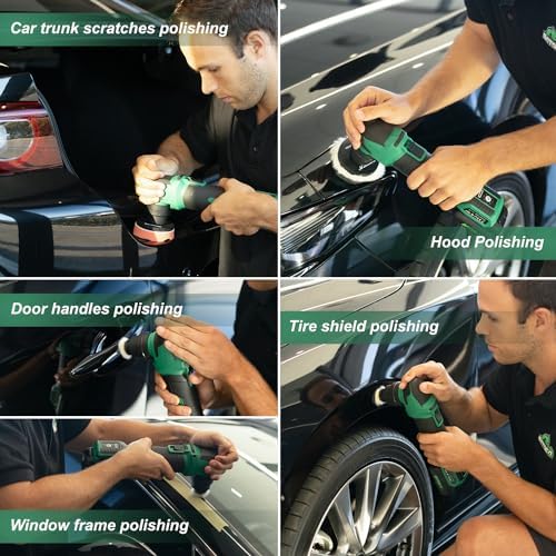 BATOCA S4 Brushless RO&DA Car Buffer Polisher Headlight Restoration Kit