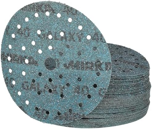 Mirka Galaxy Multifit Sandpaper 6 Inch Grit 40 50 Discs Pack
