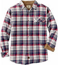 Legendary Whitetails Mens Flannel Long Sleeve Button Down 100% Cotton Shirt