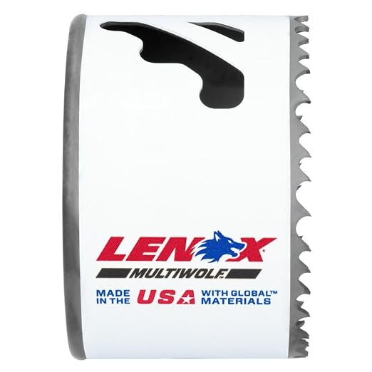 Lenox Tools Bi-Metal Speed Slot Hole Saw with T3 Technology, 3" (3004848L)