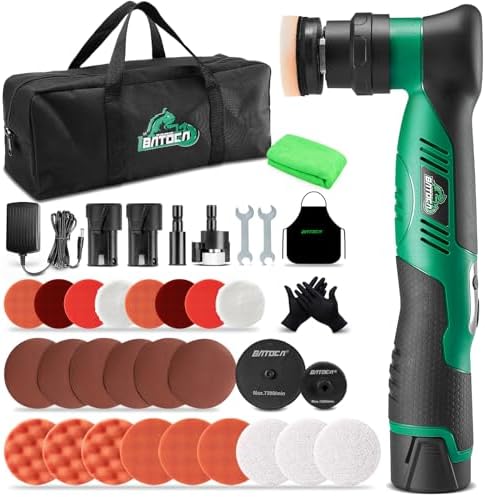 BATOCA S5 Cordless Mini Car Polisher Buffer Sander Rotary & Dual Action
