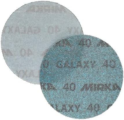 Mirka Galaxy 5 Inch Sanding Discs Grit 40 50 Pack Hook Loop