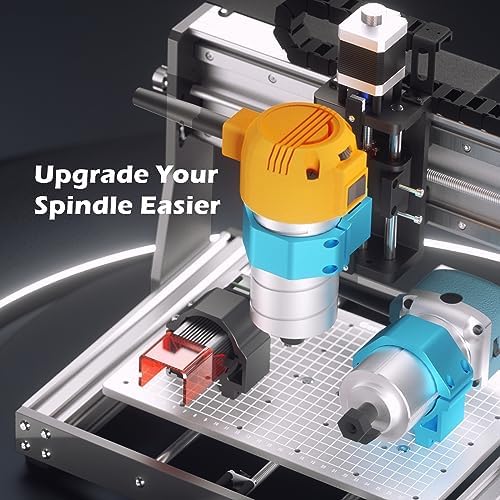 Genmitsu 3020-PRO MAX V2 CNC Router Machine, Upgraded 3 Axis Engraver for Metal, Wood, Acrylic, PCB MDF, New Structure & Offline Controller & 6pcs Limit Switches, Working Area 11.8 x 8.1 x 3.1 inch