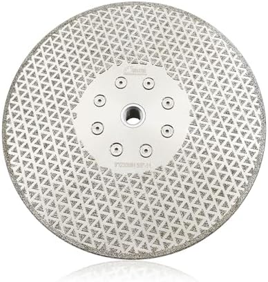 SHDIATOOL 9 Inch Diamond Grinding Disc for Granite Marble Single Side Coated Diamond Cutting Wheel with 5/8-Inch-11 Arbor