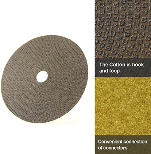 7" Electroplated Diamond Polishing Pads- Wet Dry Sanding Tile Stone Marble Granite Concrete Ceramics Glass(120 Grit)