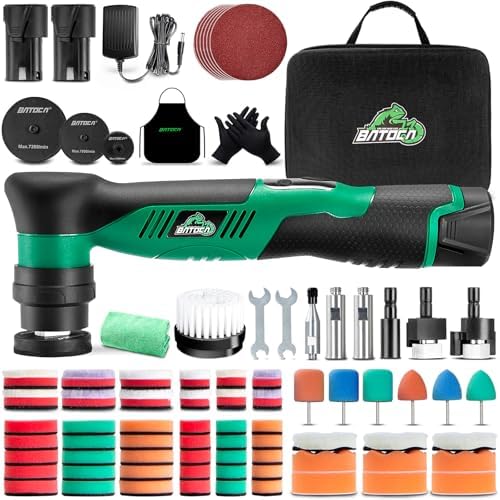 BATOCA S5 Cordless Mini Car Polisher Buffer Sander Rotary & Dual Action