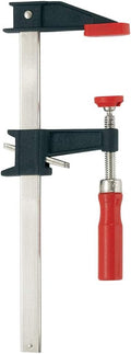 Bessey Clutch Style Bar Clamps - 18 In 1200 lb - GSCC5.018- Woodworking Clamps with Ergonomic Handle, Non-Marring Pads, Durable Cast-Iron Jaws & Serrated Rail for Carpentry & Cabinetry