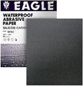 Eagle 9x11 Silicon Carbide Waterproof Sanding Sheets, Flexible Back, Grit P100, 101-0100, 50 sheets