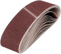 HARFINGTON 4 x 21 3/4 Inch Sanding Belts, 9 Pcs 60 Grit Aluminum Oxide Abrasive Belt Sander File Belt for Woodworking, Metal Polishing, Knife Sharpener