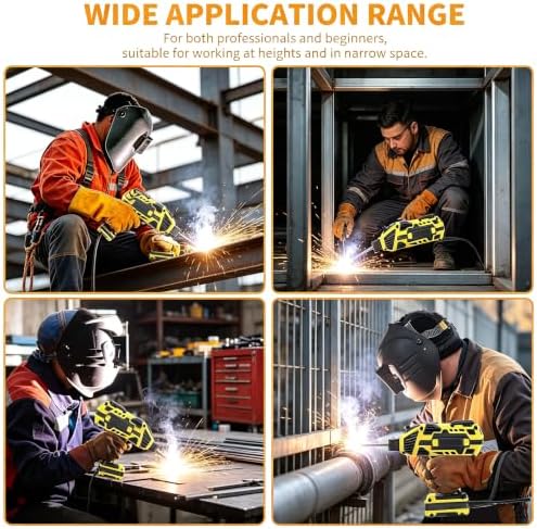 Portable Welding Machine, Handheld Welder with 6-Level Current Adjustment