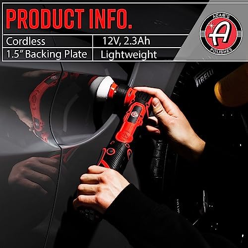 Adam's Polishes Swirl Killer Micro - Correct & Polish Tough to Reach Areas, Badge Emblems, Grills, Chrome, Interior Consoles, and More - Powerful Nano Polisher for Professional Detailing Results