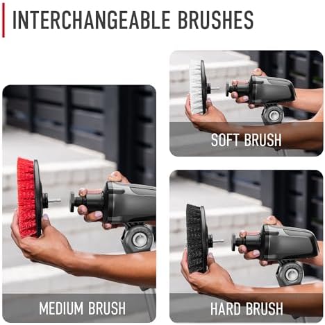 Hoover ONEPWR Telescoping Scrubber, Electric Spin Scrubber for Cleaning