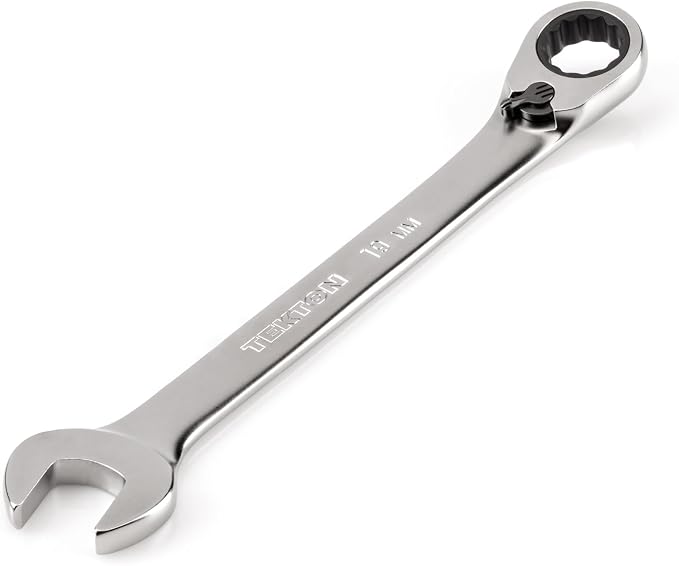 TEKTON 19 mm Reversible Ratcheting Combination Wrench | WRC23419 | 12-Point
