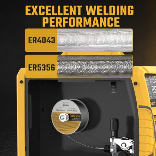 TOOLIOM ER4043 & ER5356 .035" Aluminum MIG Welding Wire, 1LB-2PCS
