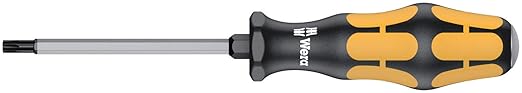 Wera 05024401001 Kraftform Plus 977 Torx Screwdriver, TX20 Head, 3 1/2" Blade Length