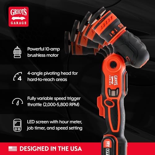 Griot's Garage The BOSS Hybrid Micro Polisher for Car Polishing
