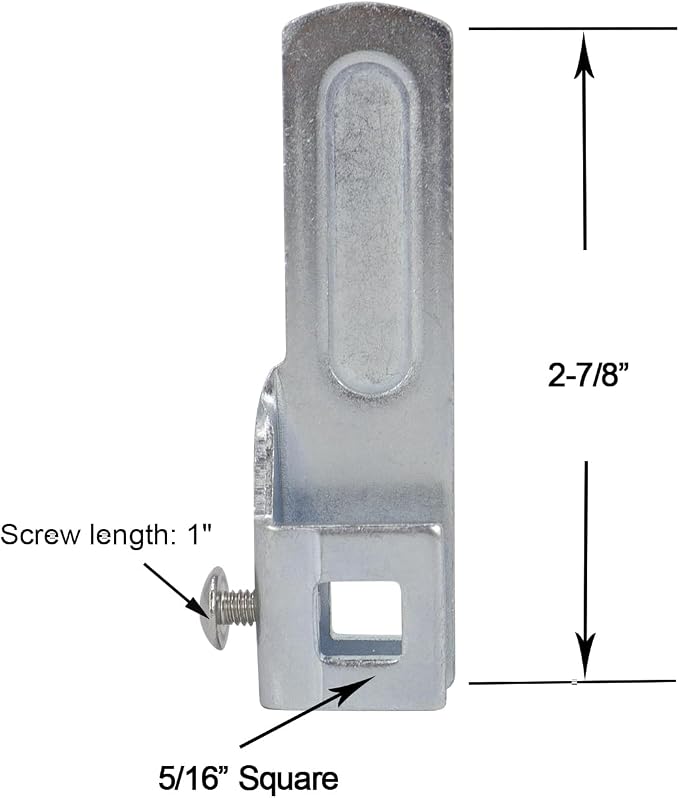 Steel T-Handle Cam, Locking cam for use with T Handle Locks 4Pcs (Left&Right)