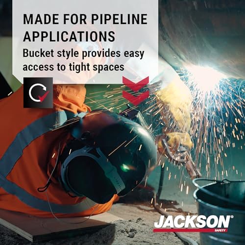 Jackson Safety PL280 Pipeline Welding Helmet Shade 10 Flip Front ANSI Z87.1