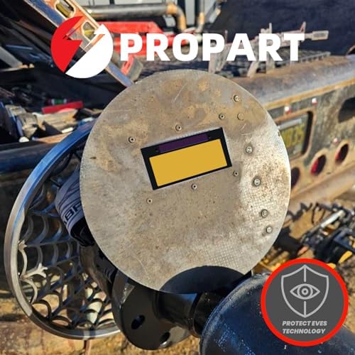 Shade10 | 2×4 1/4 Auto Darkening Welding Lens | Blue Puddle Technology Welding Lens | Compatible with 2×4.25 Welding Helmets | Welding Lens 2×4 1/4 (Gold)