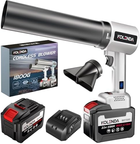 Cordless Handheld Car Dryer Blower, 1800G 335MPH Air Duster
