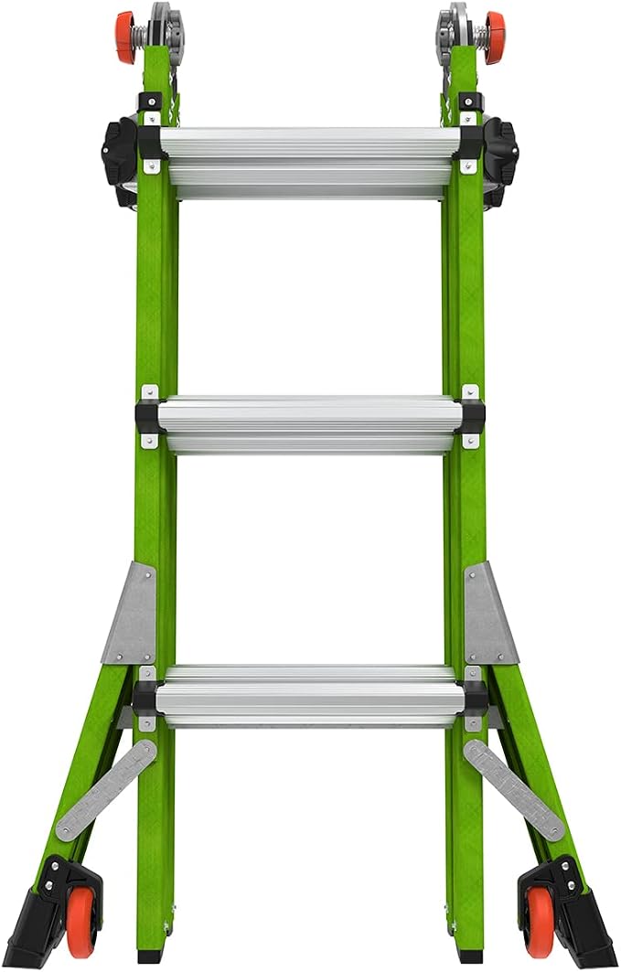 Little Giant Ladders Dark Horse 2.0 FG 13', Hi-viz Green