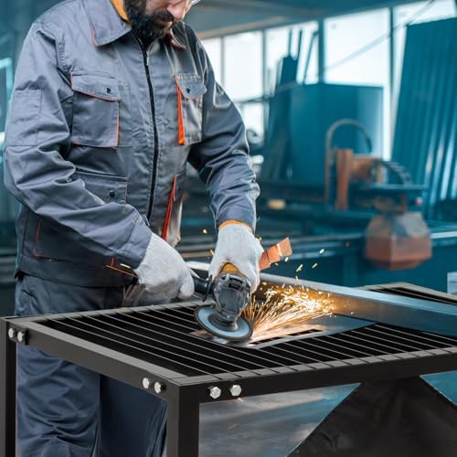 Plasma Welding Cutting Tableb With Carbon Steel Frame, Replaceable Slats