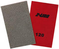 Z-Lion Diamond Abrasive Paper Sheets 120 Grit Diamond Sandpaper for Grinding Stone Glass Ceramic 2-Pcs