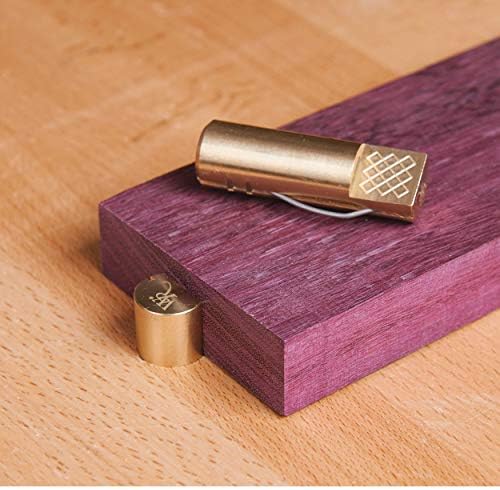 Woodriver Brass Bench Dog Minis 2-3/8" X 3/4" Set Of 2