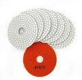 SHDIATOOL 4 Inch Wet Diamond Polishing Pads 1500 Grit 8PCS for Marble Stone