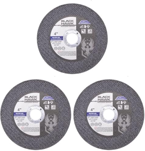 BHA 4" x.040 x5/8" Cut-Off Wheels for Metal & Stainless - 75 Pack