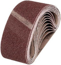 HARFINGTON 3 x 18 Inch Sanding Belts, 10 Pcs 36 Grits Aluminum Oxide
