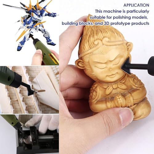 Pen Sander P‑500‑15 DIY Detail Sanding Tool Power Sander Micro Polishing Machine for Sanding Polishing Finishing DIY Crafts 8000 (rpm) 18W