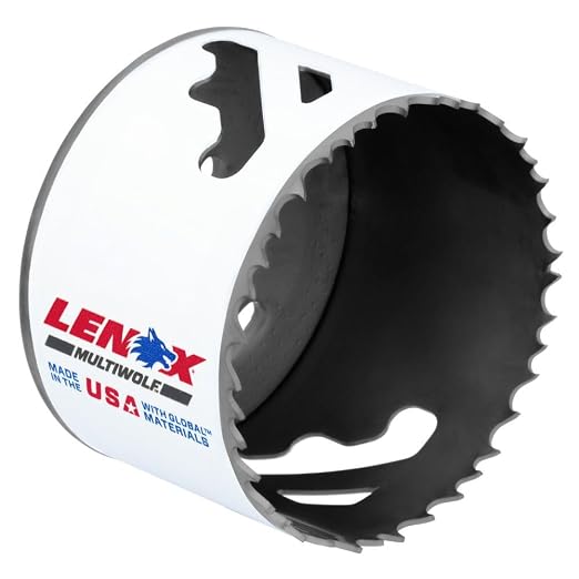 Lenox Tools Bi-Metal Speed Slot Hole Saw with T3 Technology, 3" (3004848L)