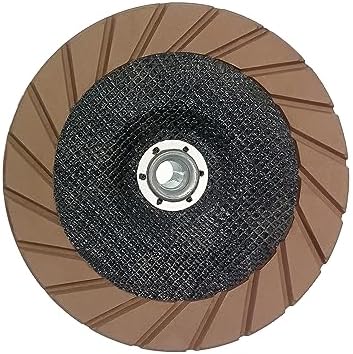Concrete Grinding Cup Wheel 7" Ceramic Diamond Cup Wheel for Floor Grinding, Fits 5/8"-11 Arbor Angle Grinder,400# Medium