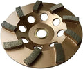 4.5" Diamond Grinding Wheel for Concrete Masonry 9 Segments 7/8"-5/8"