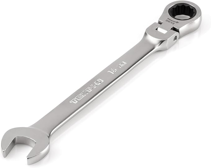 TEKTON 16 mm Flex Head Ratcheting Combination Wrench | WRC26416 | 12-Point