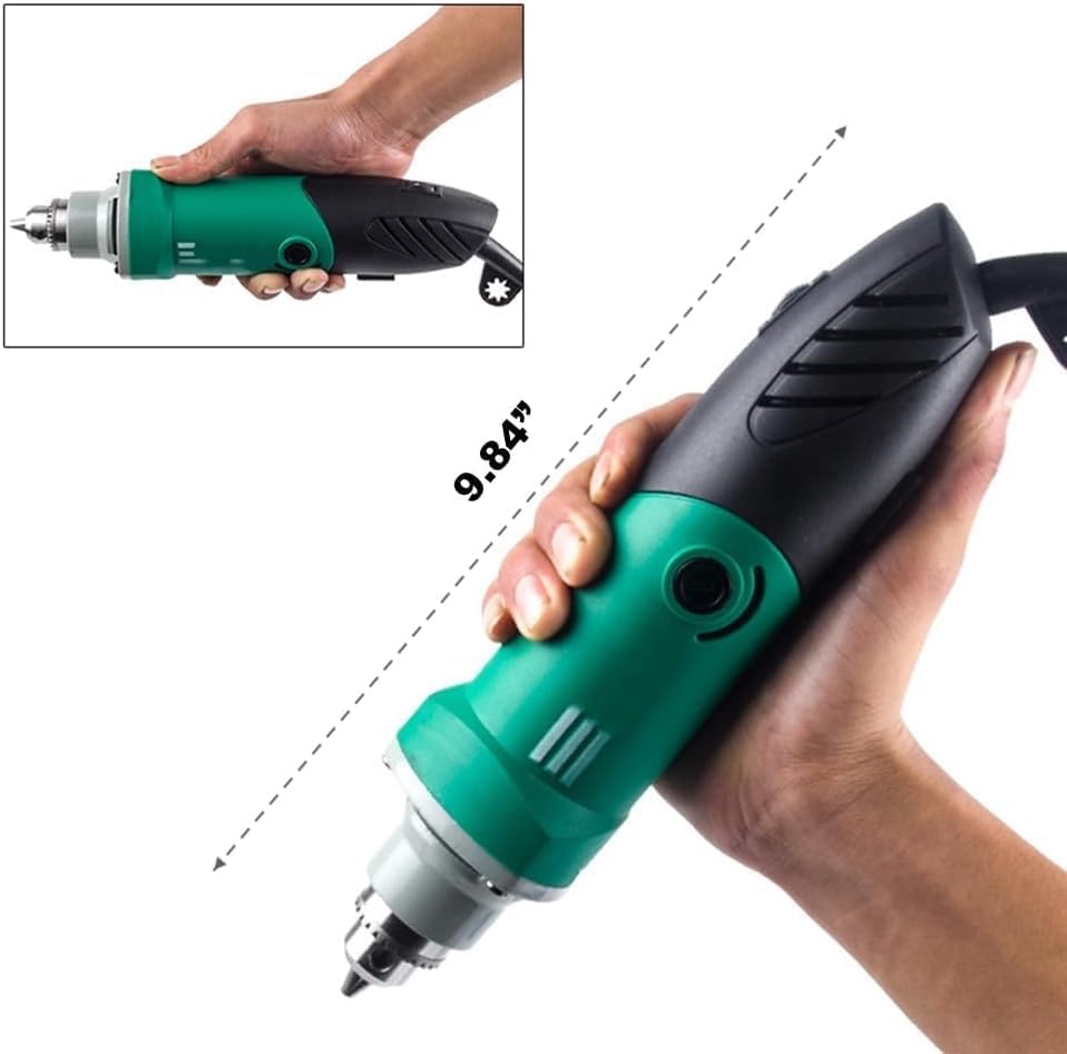 Electric Die Grinder 480W Electric Rotary Carver Tool, 6 Step Variable Speed Adjustment,30000RPM High Speed