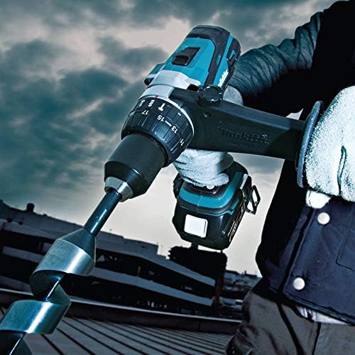Makita XPH03Z-R 18V LXT Cordless Lithium-Ion Hammer Drill Driver (Bare Tool) (Renewed)