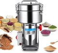 Grain Mill, 2500g High-Capacity Stainless Steel flour mill, 270° Swing for Easy Operation, Perfect for Kitchen & Coffee Shop to Grind Grains and Corn Efficiently