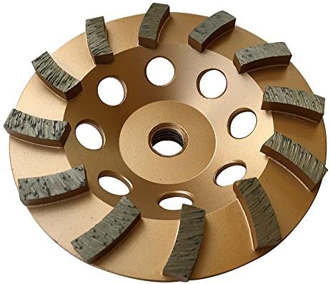 5" Diamond Grinding Wheel for Concrete Masonry 12 Segments 5/8"-11