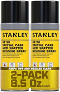 Stanley AP90 Anti Spatter Spray (2x8.5 Oz.) – Heavy Duty Welding Anti-Spatter for Arc, MIG and TIG Tips, Non-Flammable Silicone-Based Spray for Clean & Safe | 8.5 Oz. 2 Pack