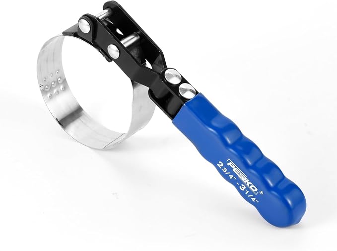2-3/4" to 3-1/4" (70-83mm) Small Swivel Oil Filter Wrench | Oil Fliter Removal Tool, Easily Remove Oil Filter