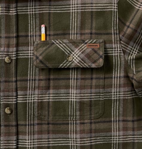 Legendary Whitetails Mens Flannel Long Sleeve Button Down 100% Cotton Shirt