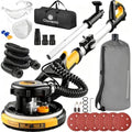 Electric Drywall Sander with Vacuum, 750W 7A, 26' Cord for Ceiling & Wall