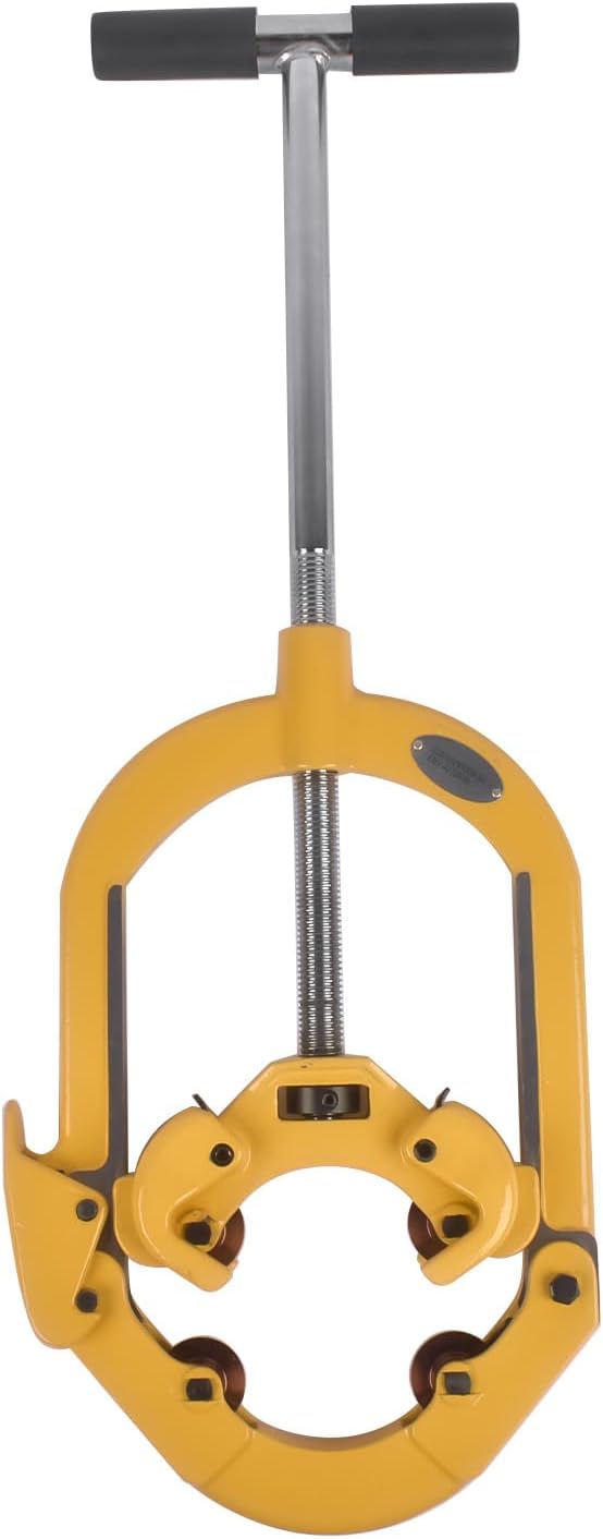 4" - 6" H6 Hinged Pipe Cutter 4-Wheel for Steel and Stainless Steel Pipe Replacement for Reed and Ridgid Cutter Wheel